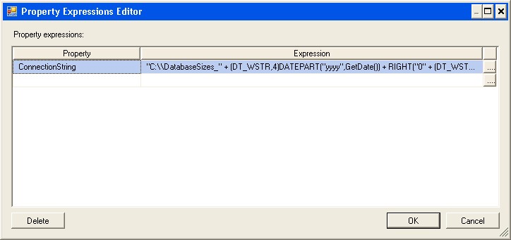 Including the Date in a Filename in SSIS using an Expression - SQLMatters